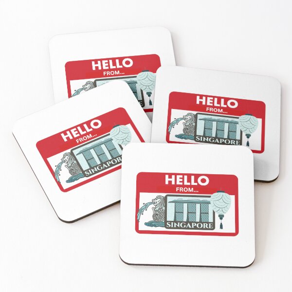 Item preview, Hello from Singapore 04 designed and sold by shopitravel.