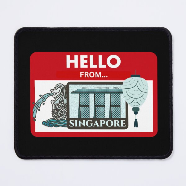 Item preview, Hello from Singapore 04 designed and sold by shopitravel.