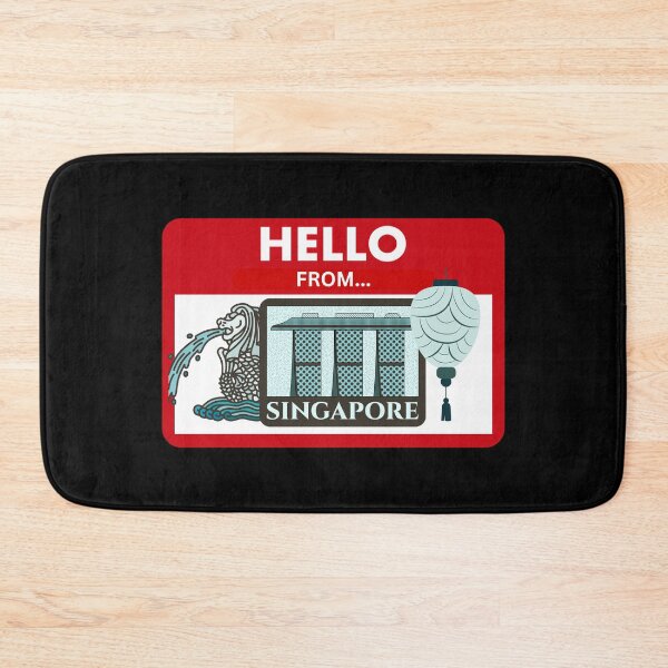 Item preview, Hello from Singapore 04 designed and sold by shopitravel.