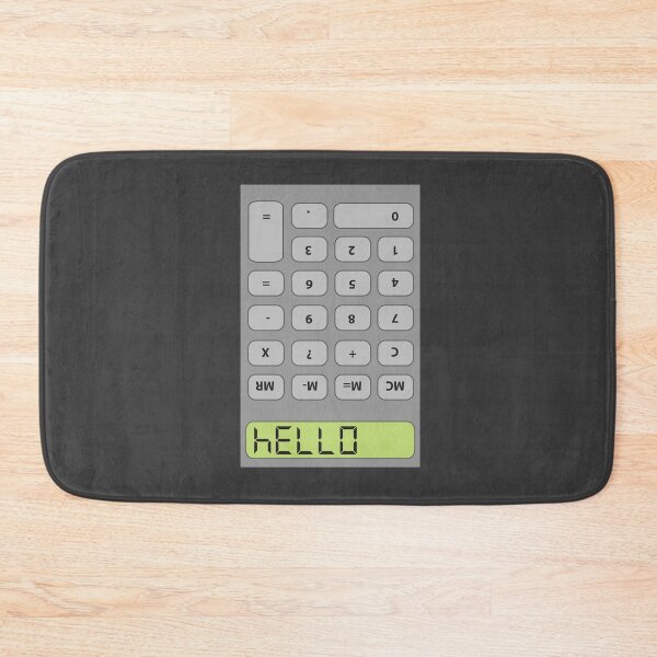 Item preview, Hello! Calculator Math Major Math Teacher designed and sold by yelly123.