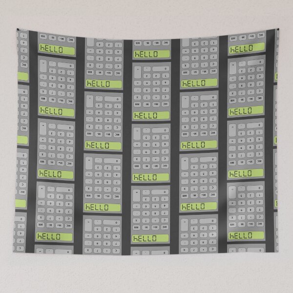 Item preview, Hello! Calculator Math Major Math Teacher designed and sold by yelly123.