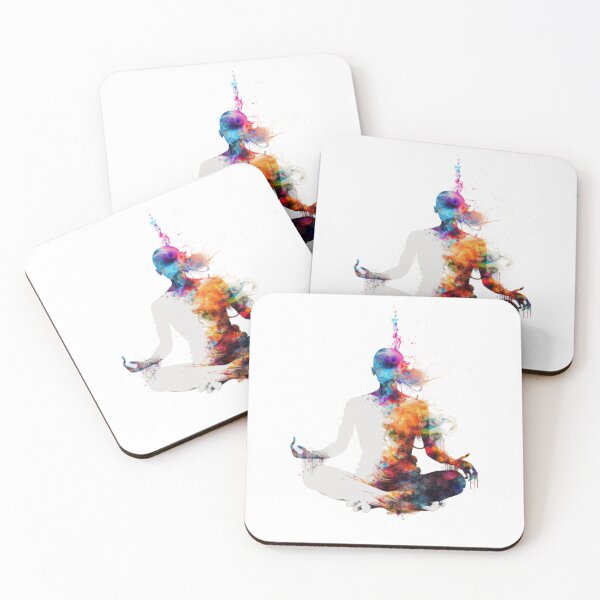 Item preview, Kundalini Meditation Colorful Abstract  designed and sold by SilverAndGolden.