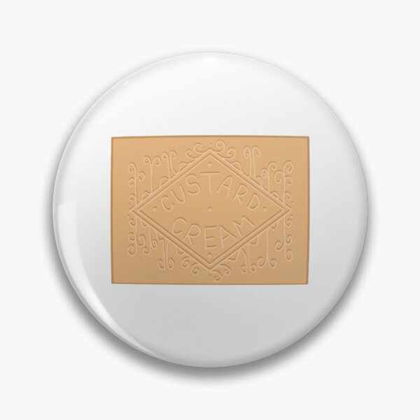 Item preview, Custard cream drawing designed and sold by harriettoogood.