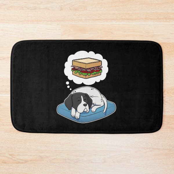 Item preview, English Pointer dreaming about a BLT Sandwich designed and sold by DoggieDelights.