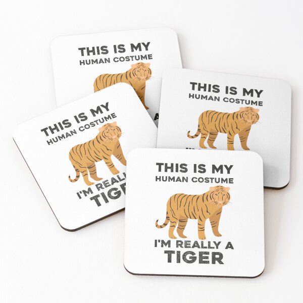 Item preview, This Is My Human Costume I'm Really A Tiger, tiger lover,tiger,im really a tiger designed and sold by RedArtsDesign.