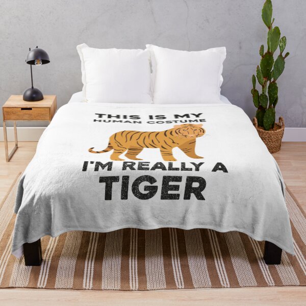 Item preview, This Is My Human Costume I'm Really A Tiger, tiger lover,tiger,im really a tiger designed and sold by RedArtsDesign.