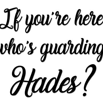 Artwork thumbnail, Brooklyn Nine Nine - Hades by bonblue