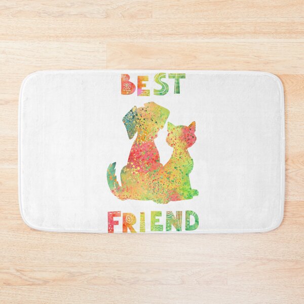 Item preview, Dog and cat best friend  designed and sold by Rosaliartbook.