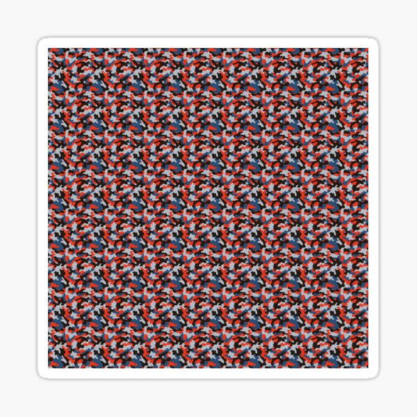 Camo Upholstery Metro Berlin Sticker