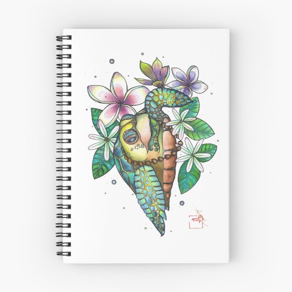 Item preview, Aloha - Kukui nut lei x Honu (Hand-drawn Design) designed and sold by lilireal  studio.