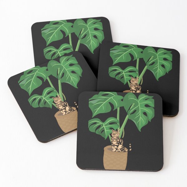 Item preview, Monstera And My Cat designed and sold by niamatollah ⭐⭐⭐⭐⭐(2,5k+).