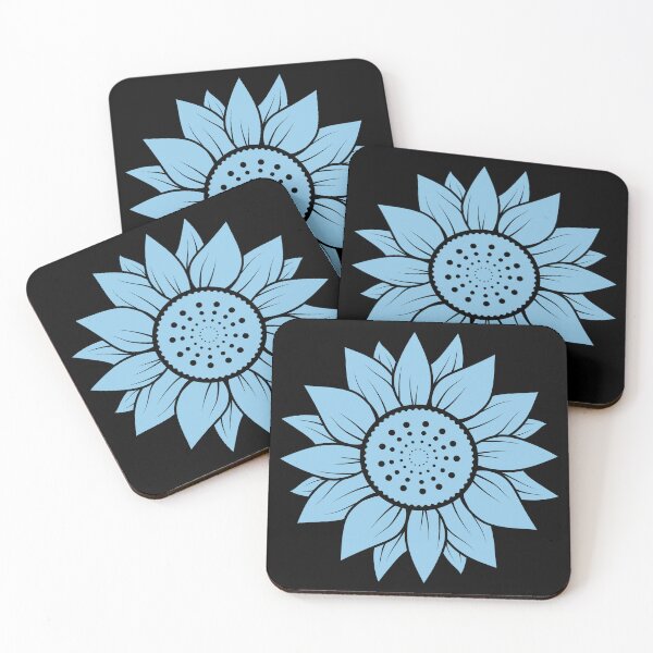 Item preview, Sunflower Pastel Blue designed and sold by 37jlee.