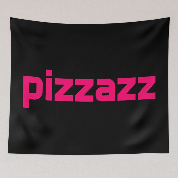 Item preview, Vibrant Pink "Pizzazz" Lettering designed and sold by BunchOfWords.