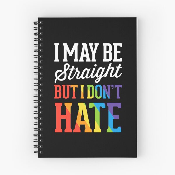 Item preview, I May Be Straight But I Don't Hate Gay LGBT Ally designed and sold by QueenOfPrint.