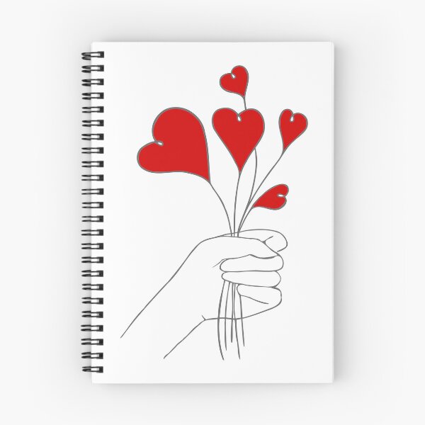 Item preview, Hand-held Floral Hearts Bouquet with Love designed and sold by Ching Teoh.