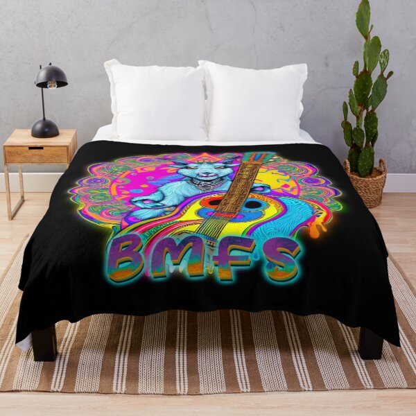 Item preview, BMFS Psychedelic Goat with guitar - Billy strings Love designed and sold by BadassBazaar.