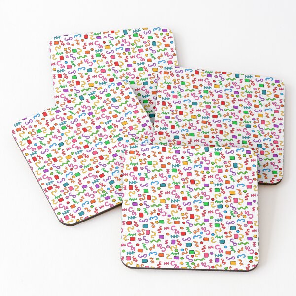 Item preview, 90s' Inspired Squiggle Pattern designed and sold by TheDizzyFox.