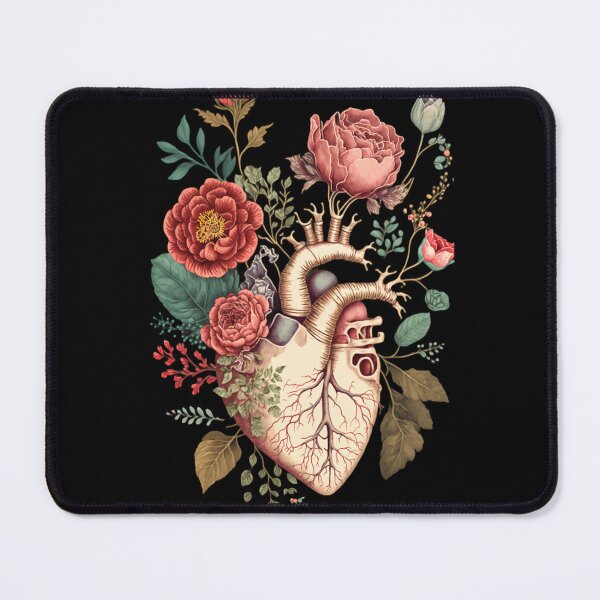 Item preview,  Anatomical Heart Floral Heart designed and sold by Oussamamehenni.