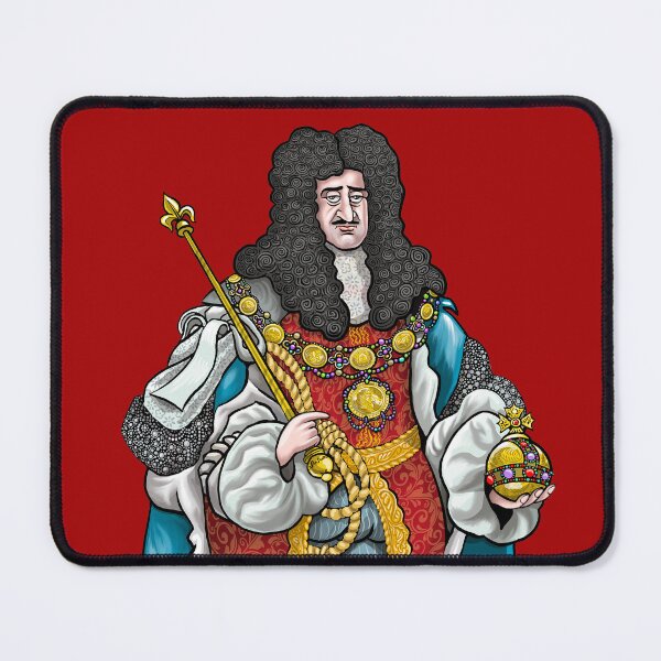 Item preview, King Charles II (Design 2) designed and sold by MacKaycartoons.