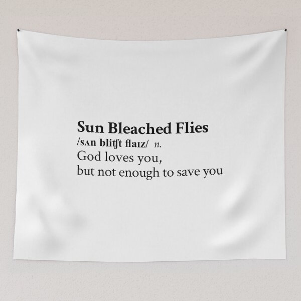 Item preview, Sun Bleached Flies by Ethel Cain designed and sold by StickTheSong.
