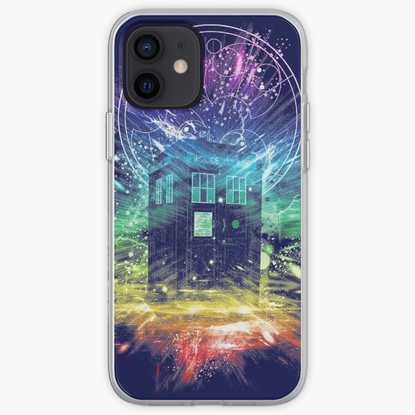 time storm-rainbow version iPhone Soft Case