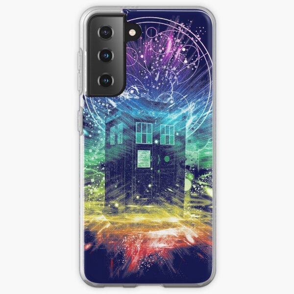 time storm-rainbow version Samsung Galaxy Soft Case
