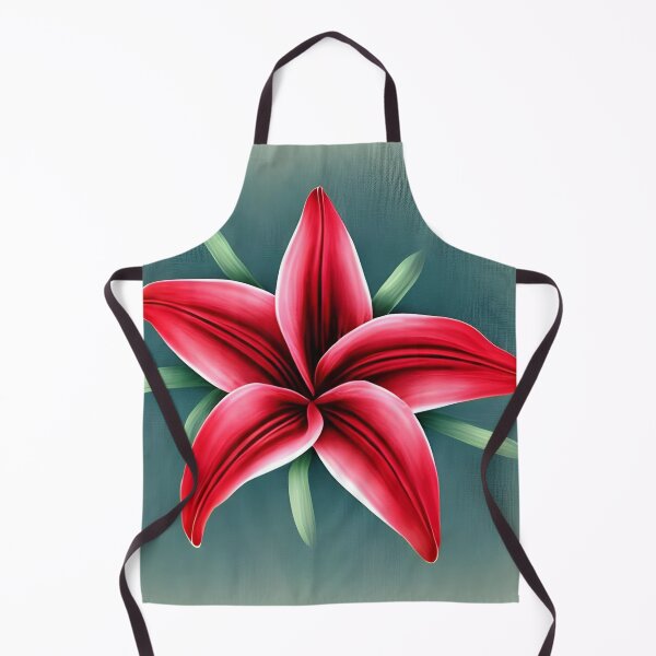 Item preview, Red lily flower designed and sold by gramizzia.