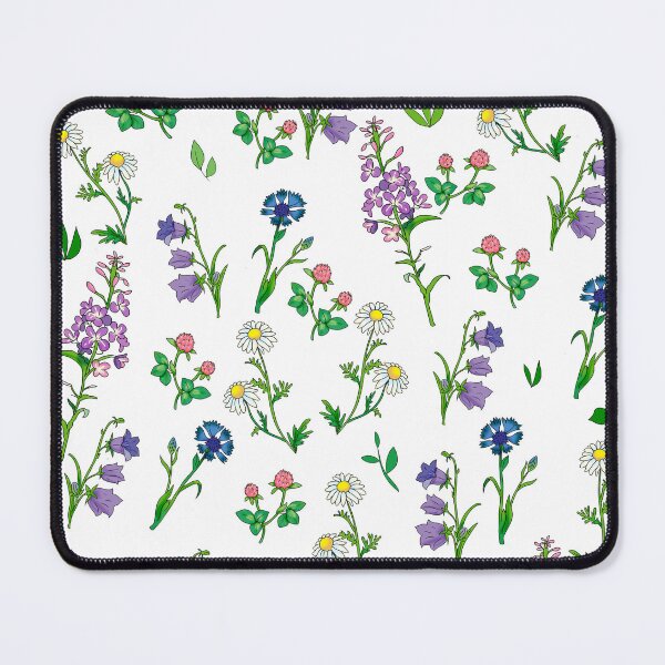 Item preview, botanical flower pattern designed and sold by sonaadalian.