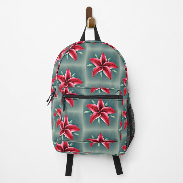 Item preview, Red lily flower designed and sold by gramizzia.