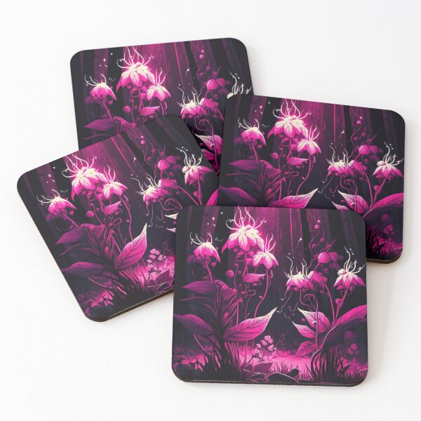 Item preview, Quirky Magenta Flowers designed and sold by TheArtfulAllie.