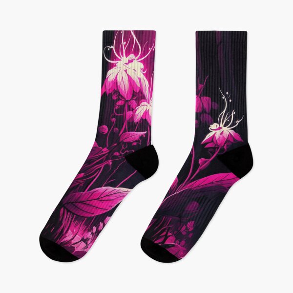 Item preview, Quirky Magenta Flowers designed and sold by TheArtfulAllie.