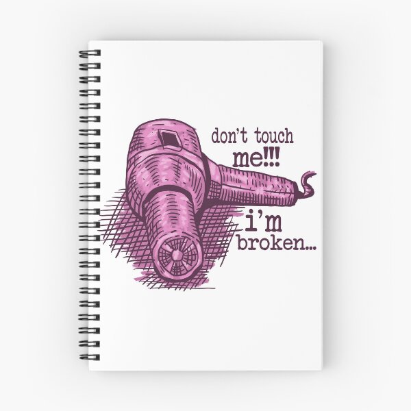 Item preview, Don't Touch Me, I'm Broken Pink designed and sold by FierNur.