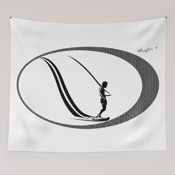Item preview, Stylin' Black - surf surf surf designed and sold by kernowerno.