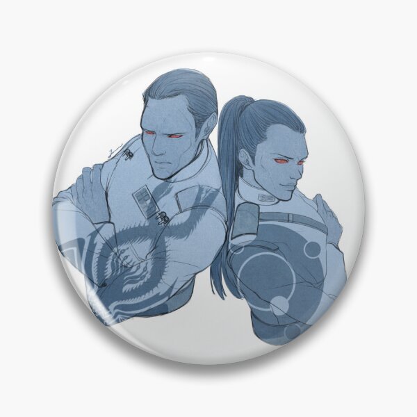 Item preview, Thrawn and Ar’alani designed and sold by Junchan-nyan.