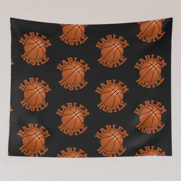 Item preview, Harlem Hustle in text with Basketball Illustration | New York City designed and sold by HarlemsGee.