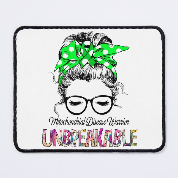 Item preview, Mitochondrial Disease Warrior - UNBREAKABLE - Mitochondrial Disease Ribbon designed and sold by Tifrop.