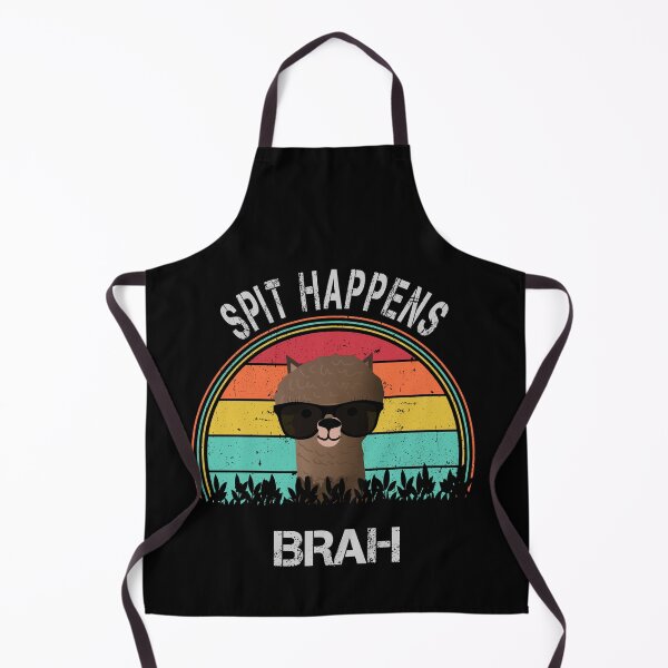 Artikelvorschau, Spucke passiert Brah Retro Sunset Lama entworfen und verkauft von TipTopTapo.