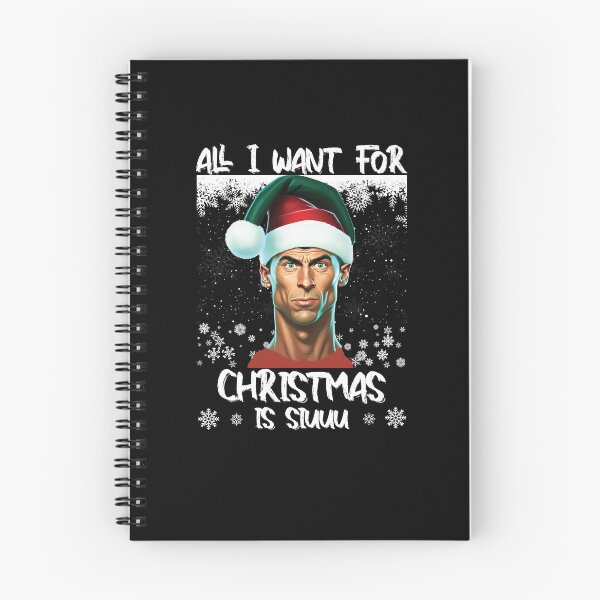 Item preview, cristiano ronaldo siuuu funny christmas designed and sold by Mohamedprf.