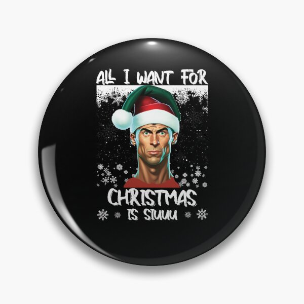 Item preview, cristiano ronaldo siuuu funny christmas designed and sold by Mohamedprf.