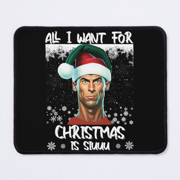 Item preview, cristiano ronaldo siuuu funny christmas designed and sold by Mohamedprf.