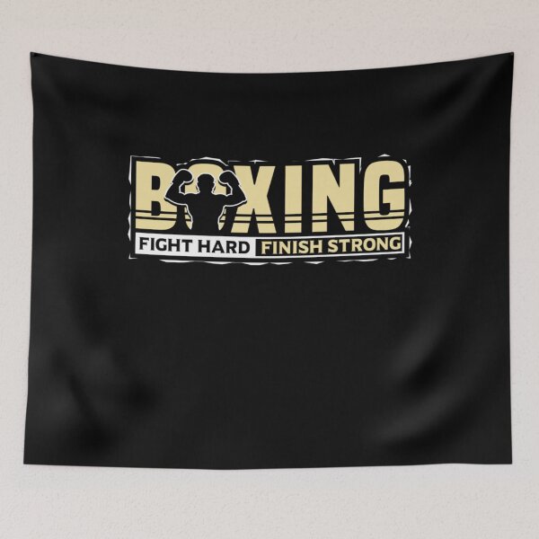 Item preview, Boxing Fight Hard Finish Strong designed and sold by Melanies16.