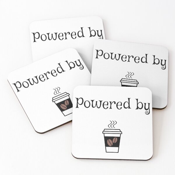 Item preview, Powered by Coffee designed and sold by shaybosh.