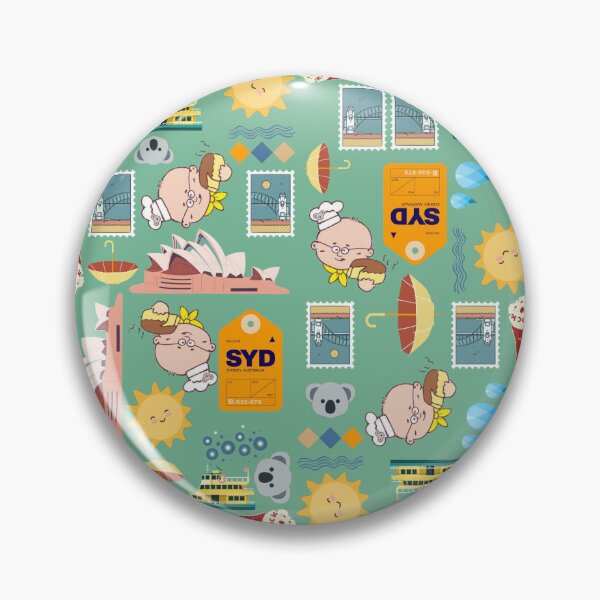Item preview, Visiting Sydney designed and sold by SeaLavenderArt.