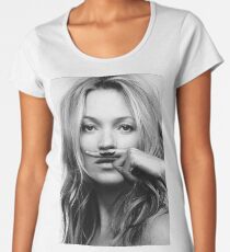Kate Moss - Life is a joke fashion print Women's Premium T-Shirt