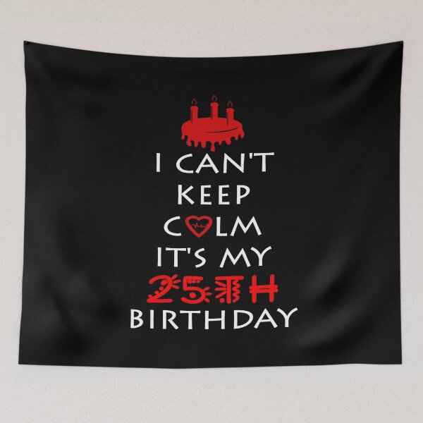 Item preview, I Can't Keep Calm It's My 26th Birthday designed and sold by ferraudionne.