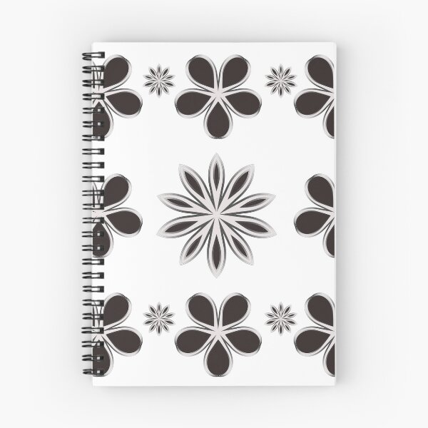 Item preview, Patterns of roses in two different shapes in brown. designed and sold by storefunnypets.