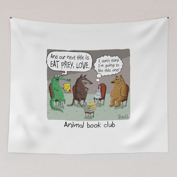 Item preview, Animal Book Club designed and sold by wanderingmelon.