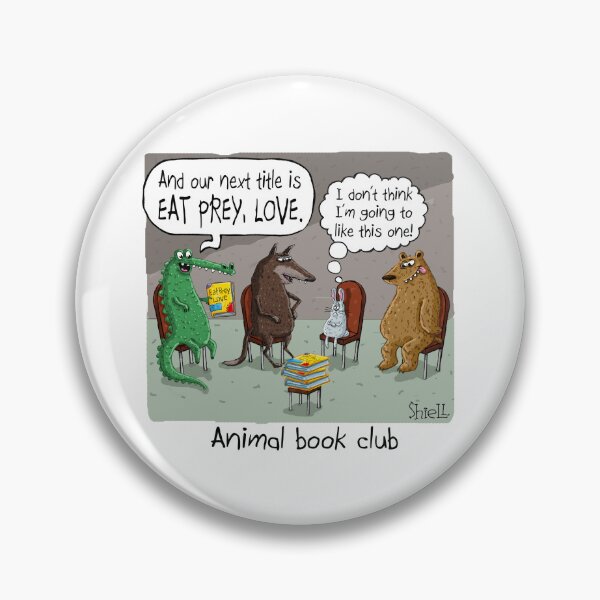 Item preview, Animal Book Club designed and sold by wanderingmelon.