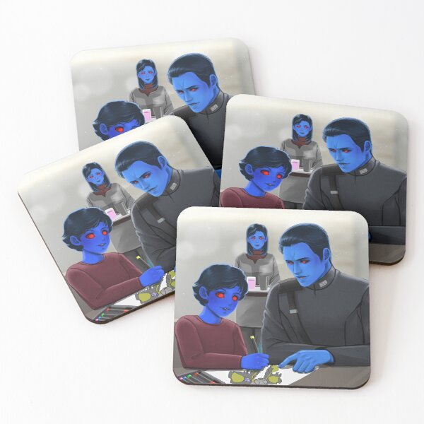 Item preview, Thrawn and Che’ri (and Thalias) designed and sold by Junchan-nyan.
