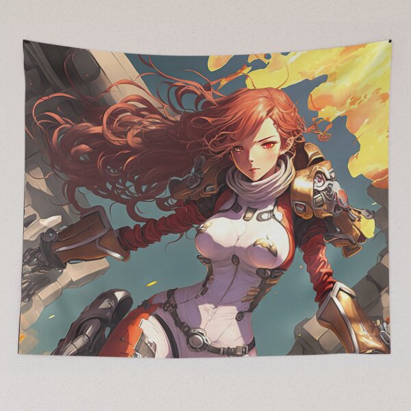 Item preview, Anime Girl Action Shot designed and sold by Juliascutecornr.
